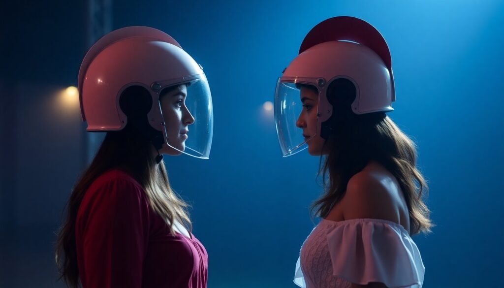 social lesbian helmet play review annovctravesty
