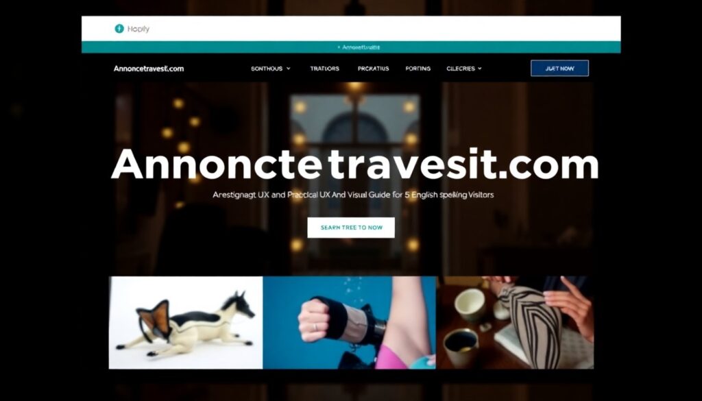 annoncetravesti.com design